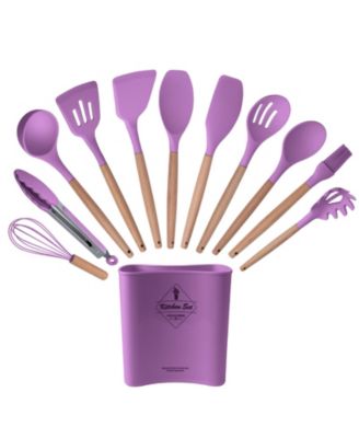 12-Piece Silicone Kitchen Utensils Set