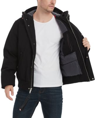 Men's Hooded Bomber Jacket