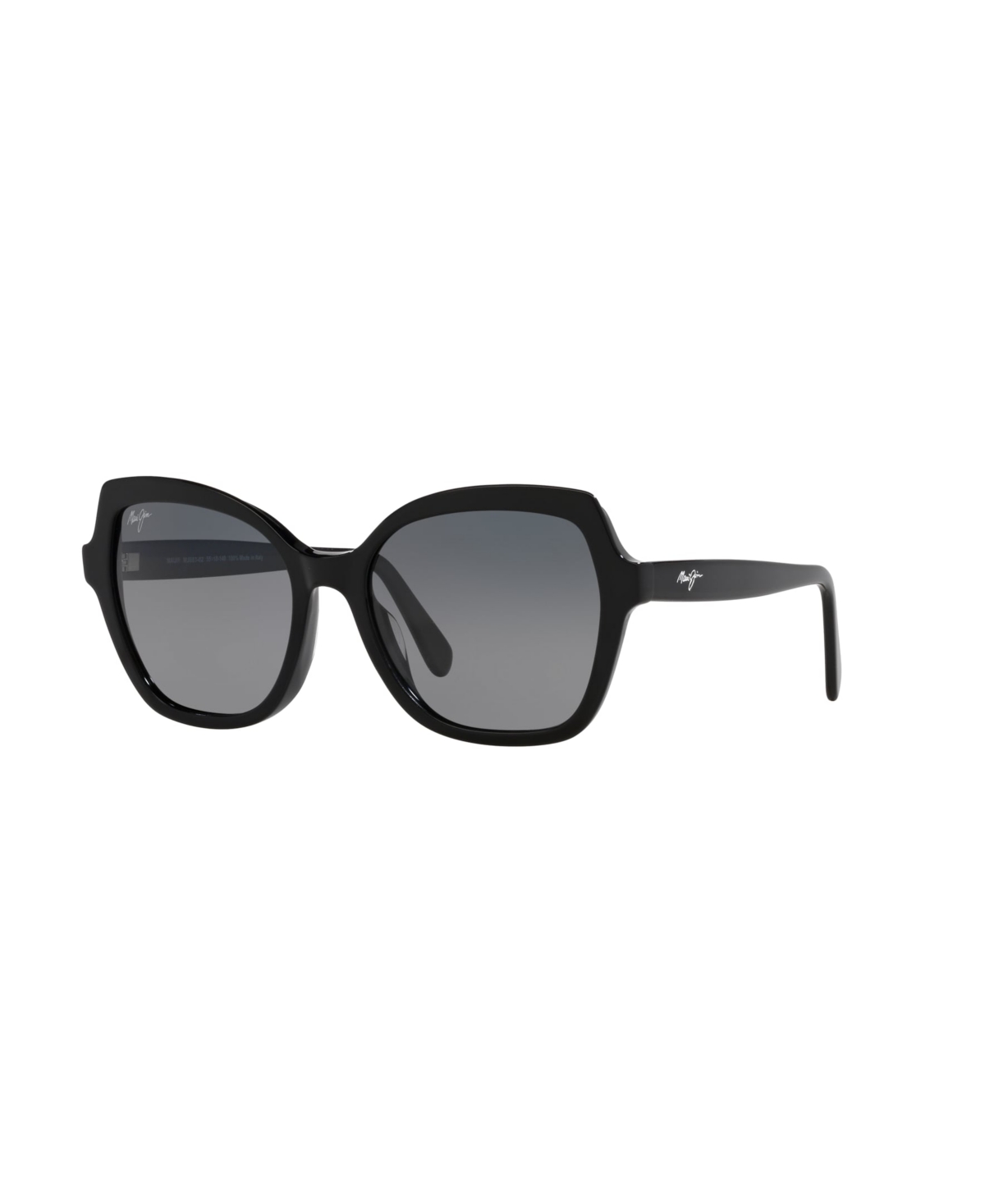 Maui Jim Women's Polarized Sunglasses, Mamane Mj000739 In Black Shiny