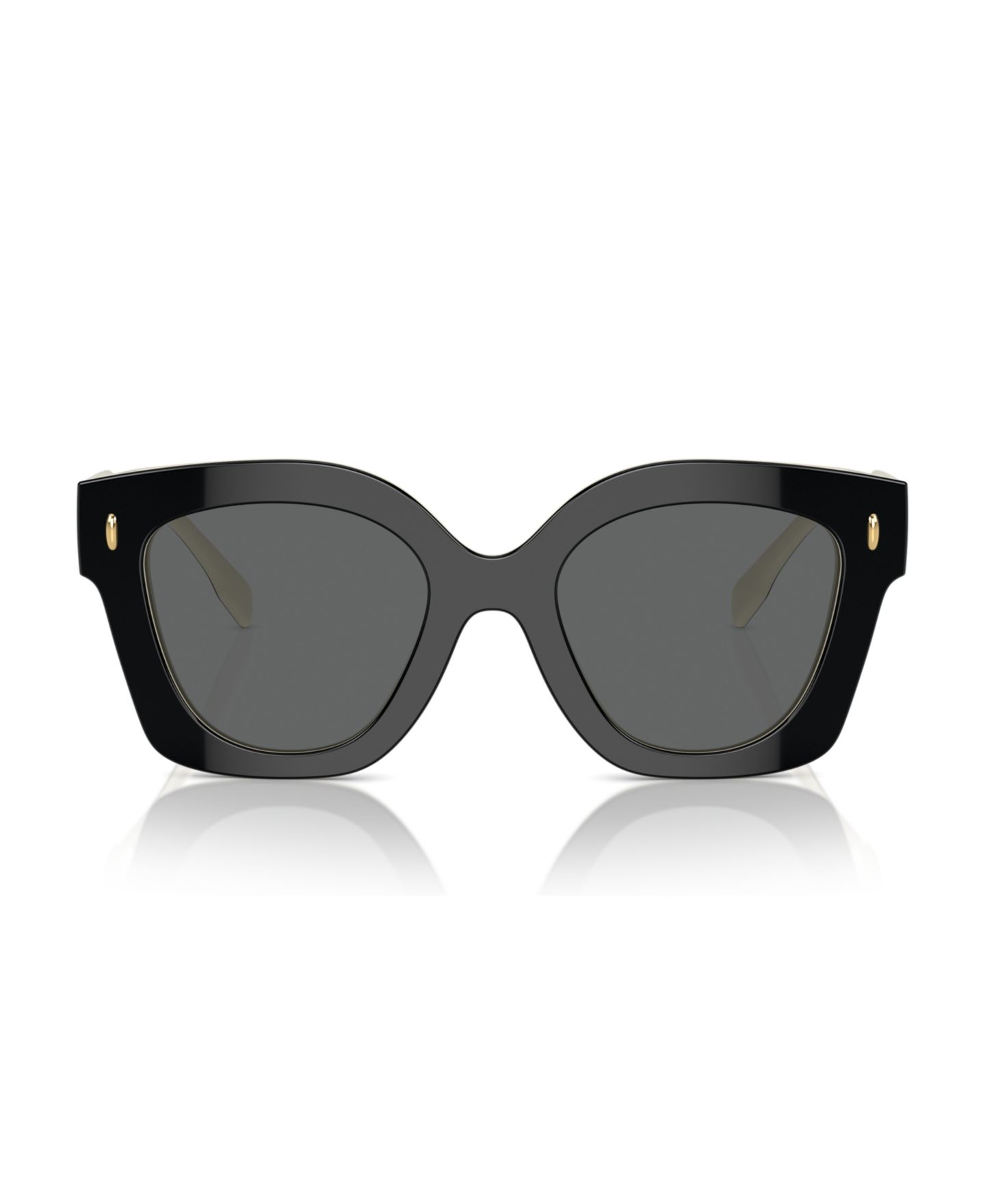 Женские солнцезащитные очки Tory Burch Sunglasses, Ty7201U, цвет: Чёрная слоновая кость — фото 5