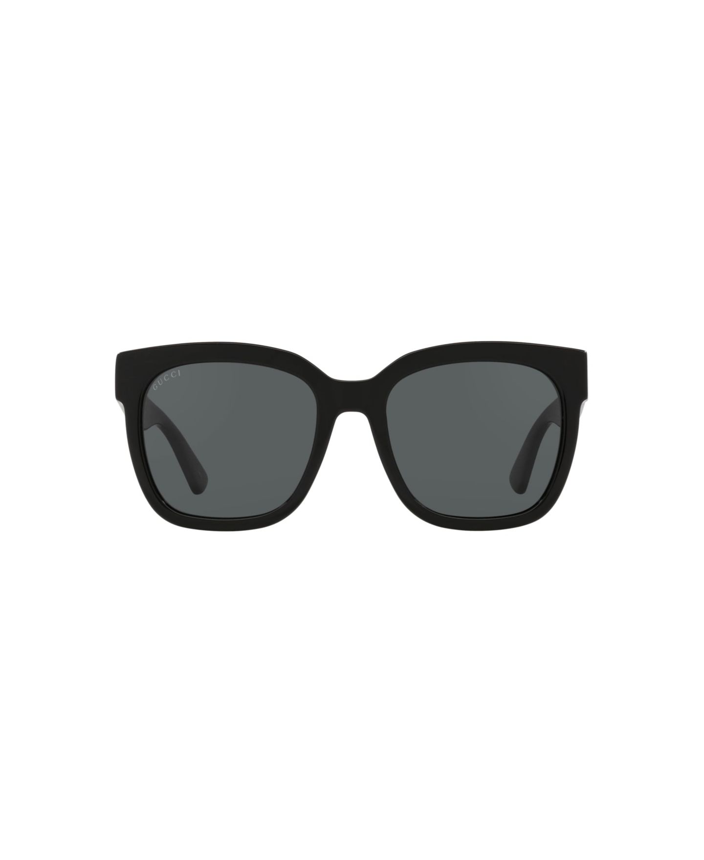 Женские солнцезащитные очки Gucci Sunglasses, GG0034SN, цвет: Чёрный — фото 2
