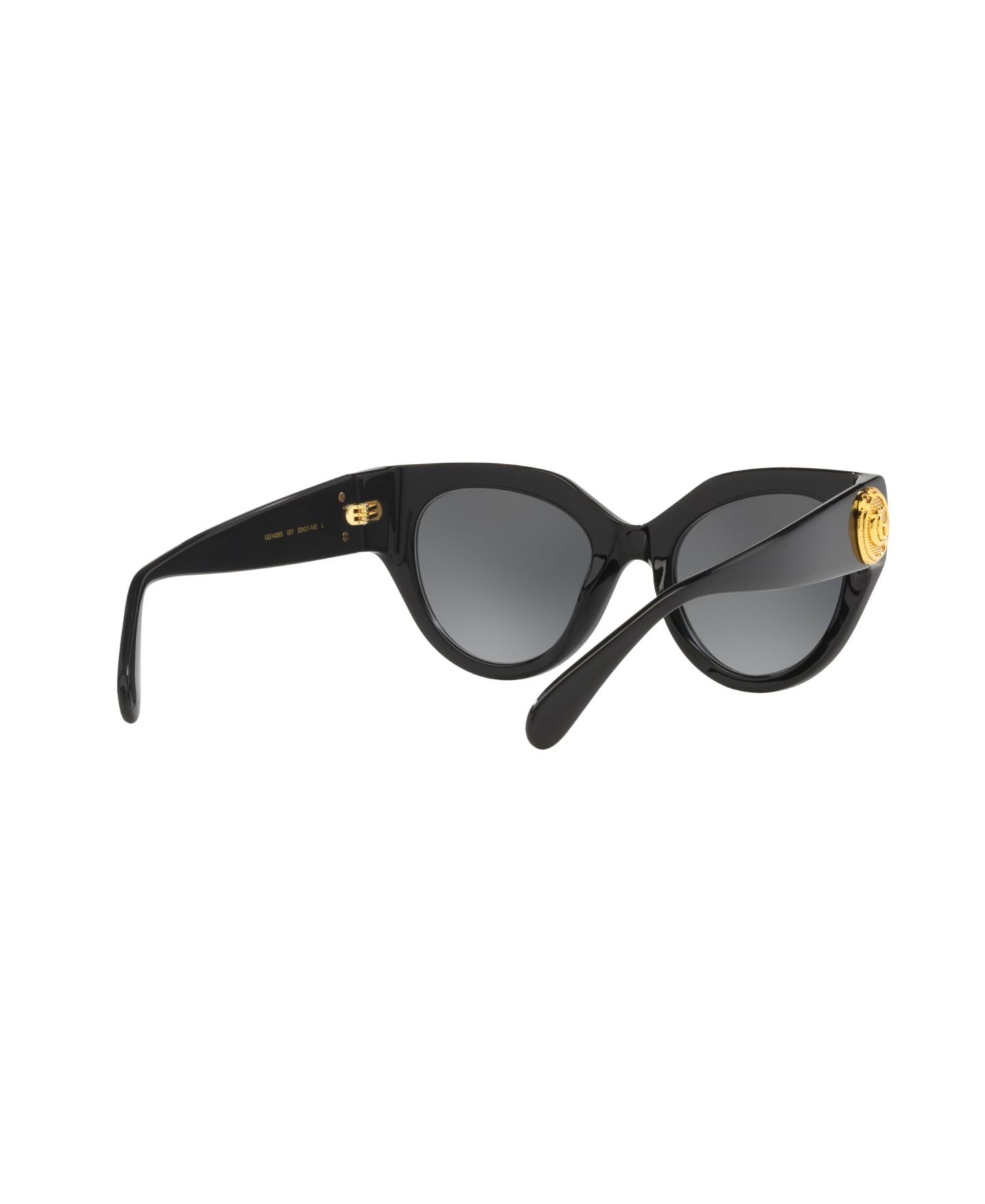 Женские солнцезащитные очки Gucci Sunglasses, GG1408S, цвет: Чёрный — фото 2
