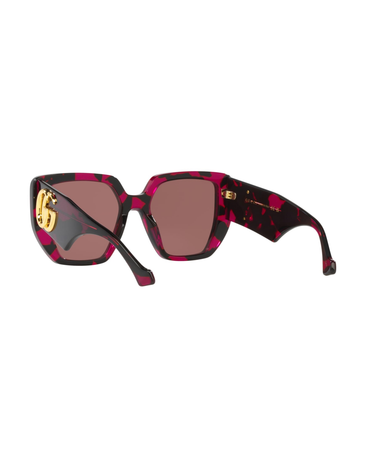 Shop Gucci Women's Sunglasses, Gg0956s In Tortoise