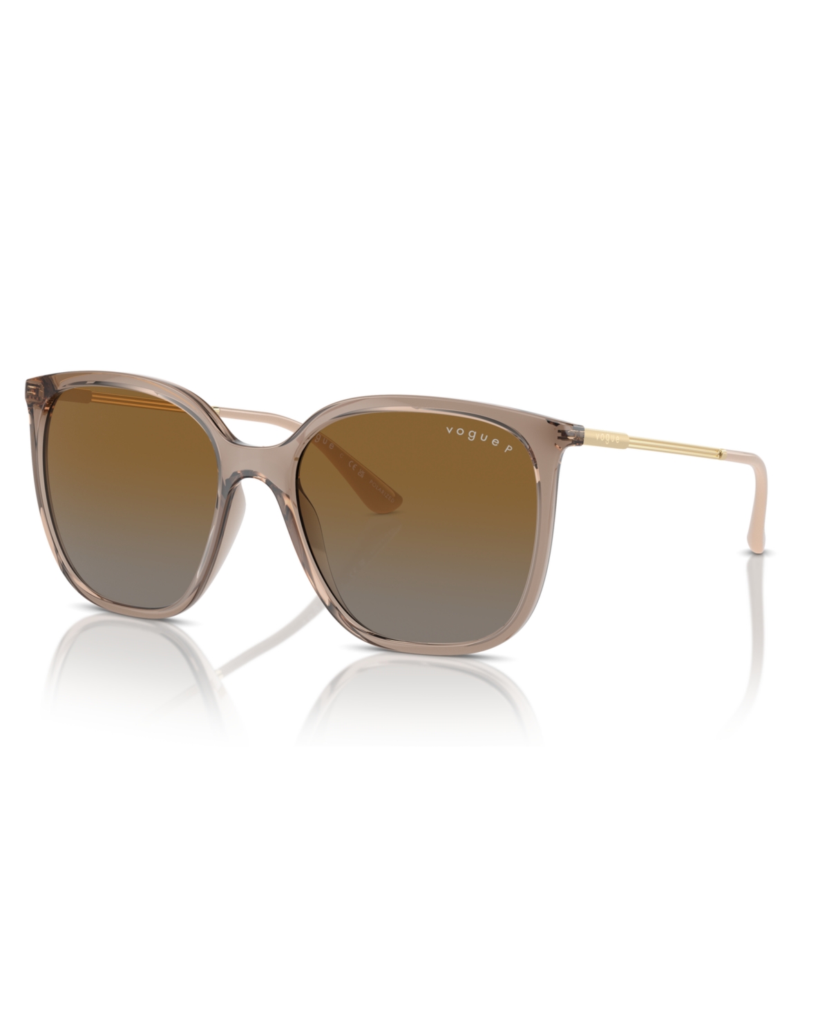 Vogue Eyewear Woman Sunglasses Vo5564s In Grey Gradient Brown Polarized