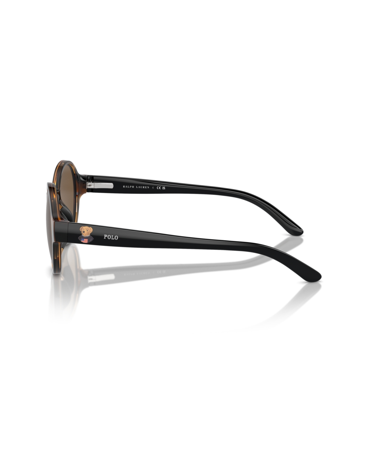Polo Ralph Lauren Sunglasses, Pp9508u In Shiny Dark Havana