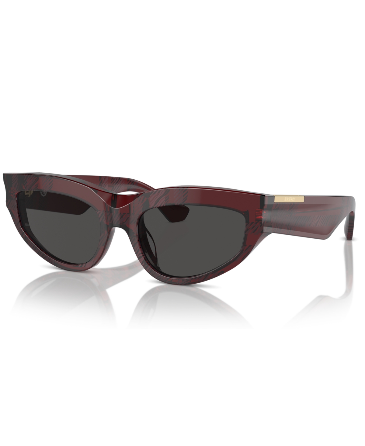 Shop Burberry Women's Sunglasses, Be4425u In Check Red