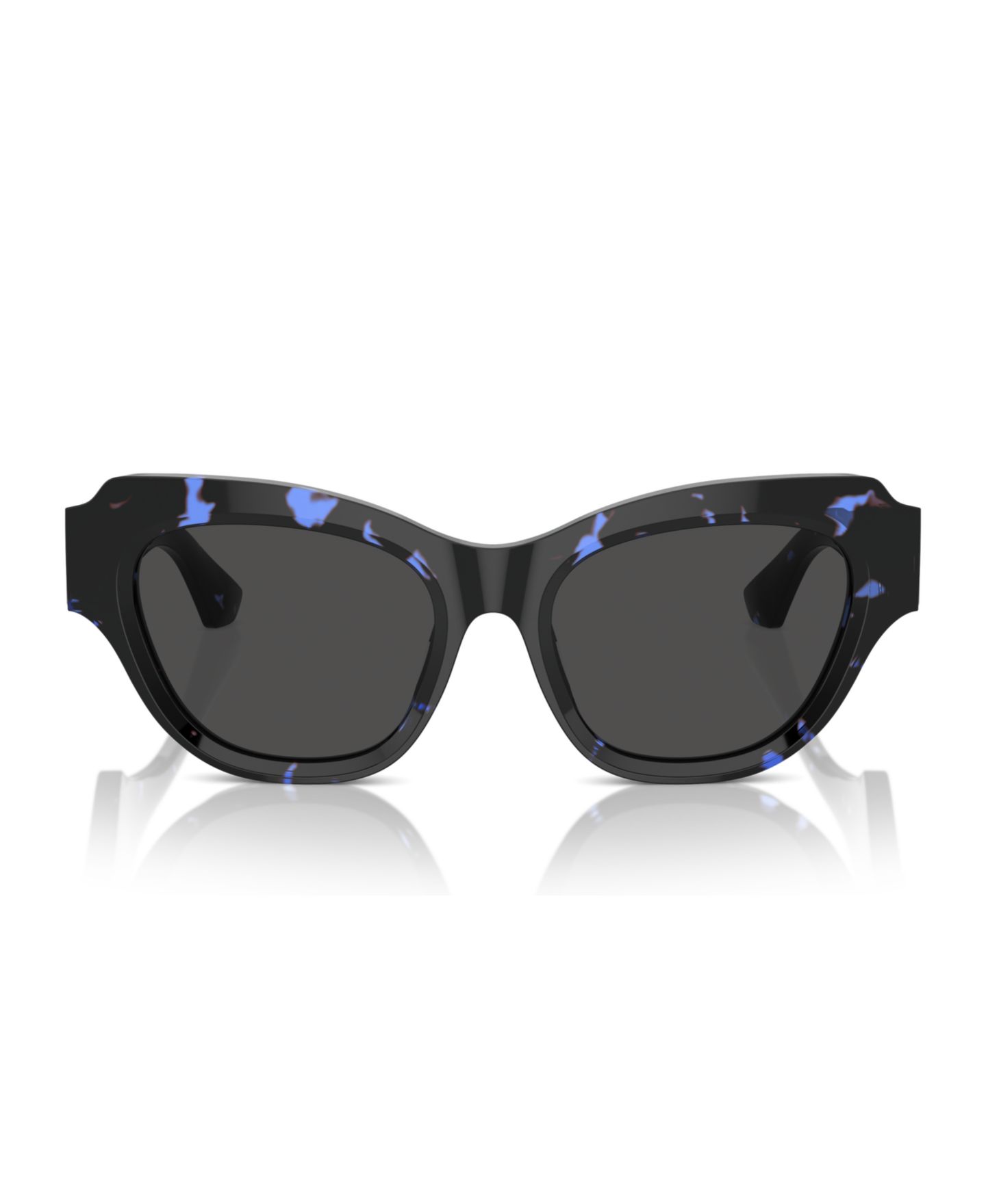 Женские солнцезащитные очки Burberry Geometric Sunglasses BE4423, цвет: Синий — фото 3
