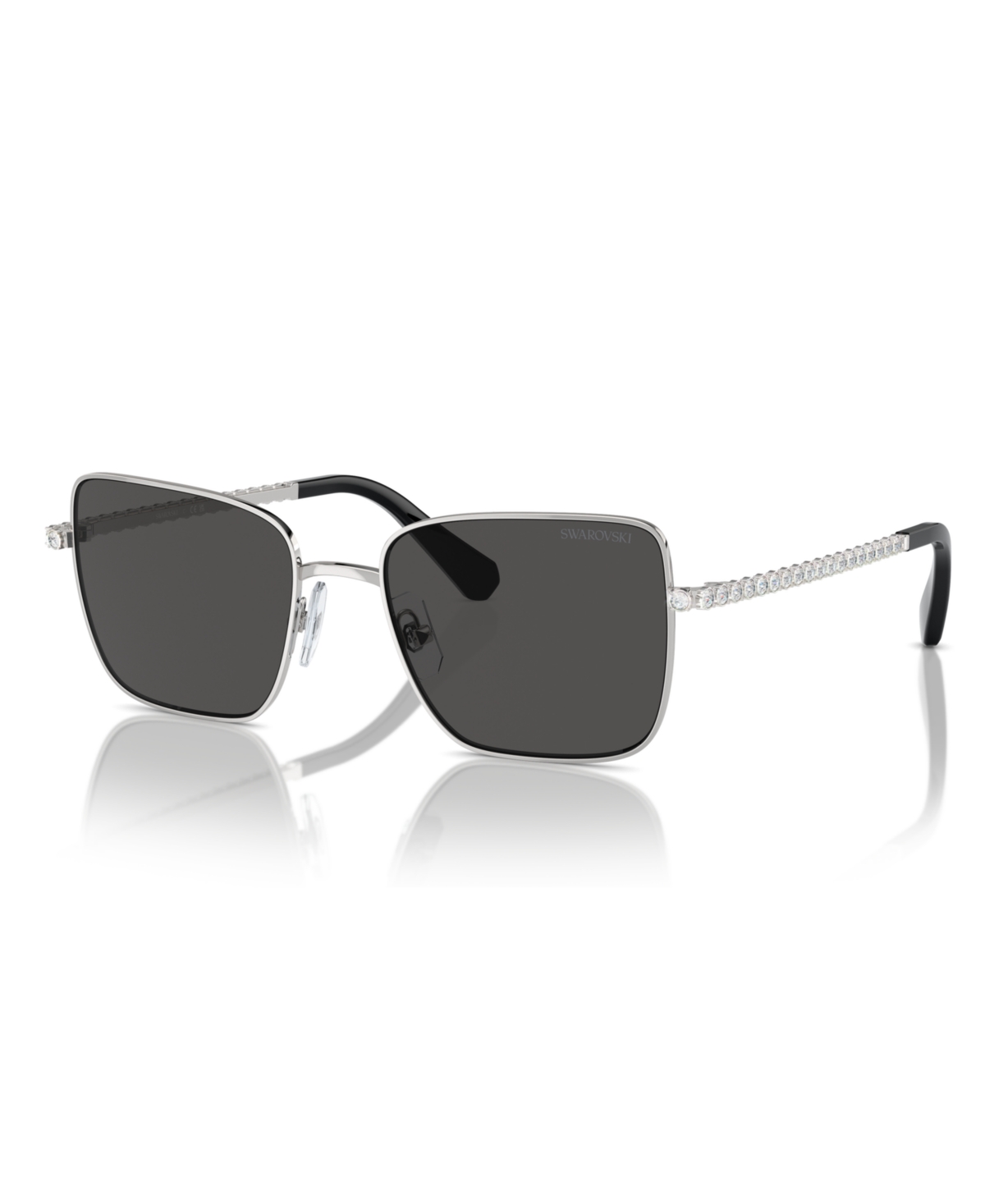 Shop Swarovski Women's Sunglasses, Sk7015 In Silver