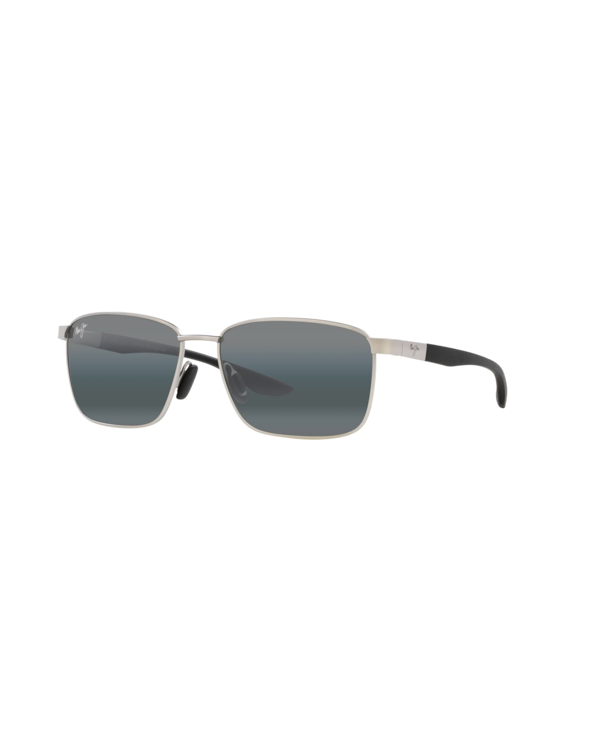 Maui Jim Unisex Polarized Sunglasses, Mj000676 Kaala 58 In Silver