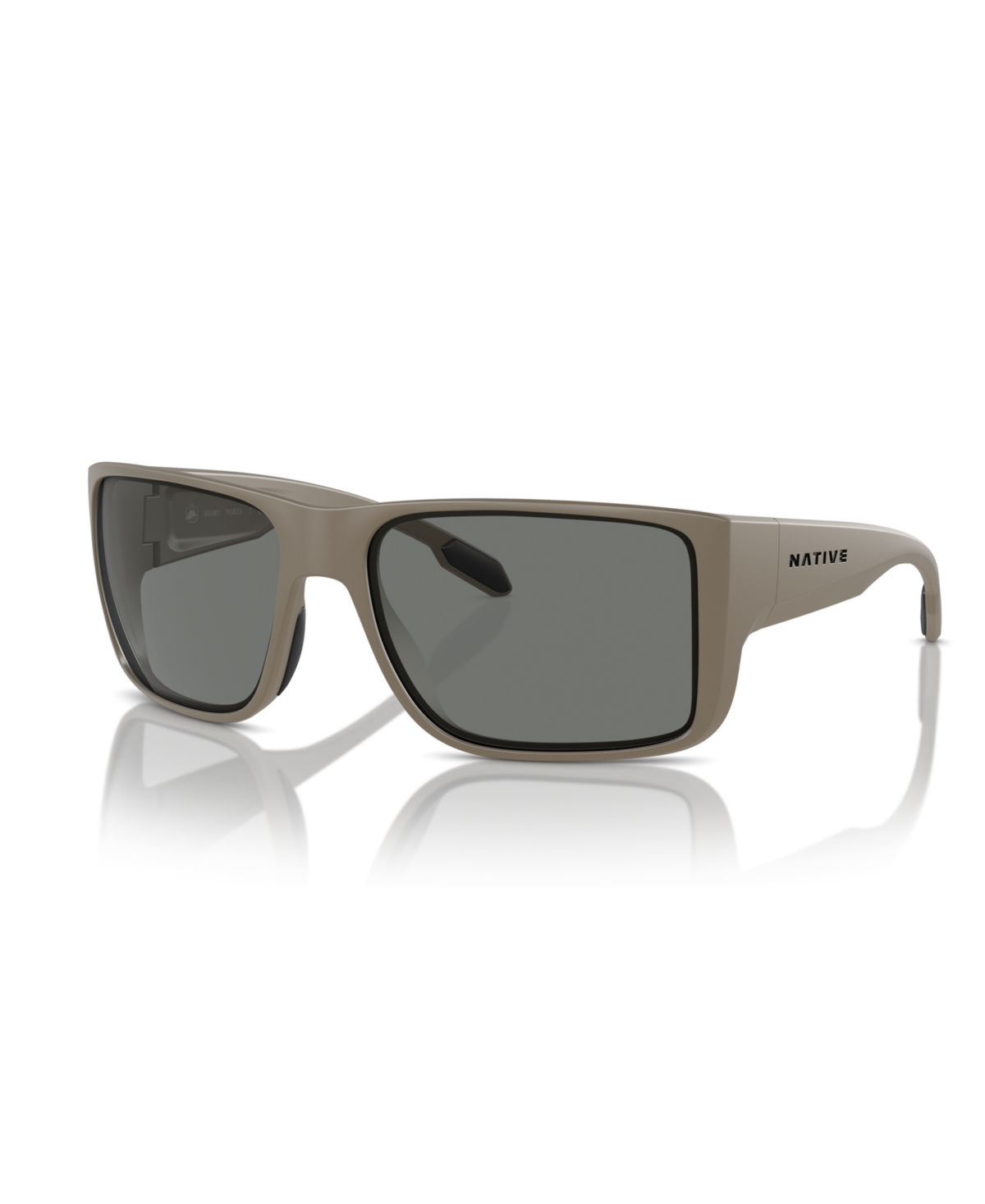 Native Eyewear Native Men's Polarized Sunglasses, Xd9021 64 In Matte Black,gray