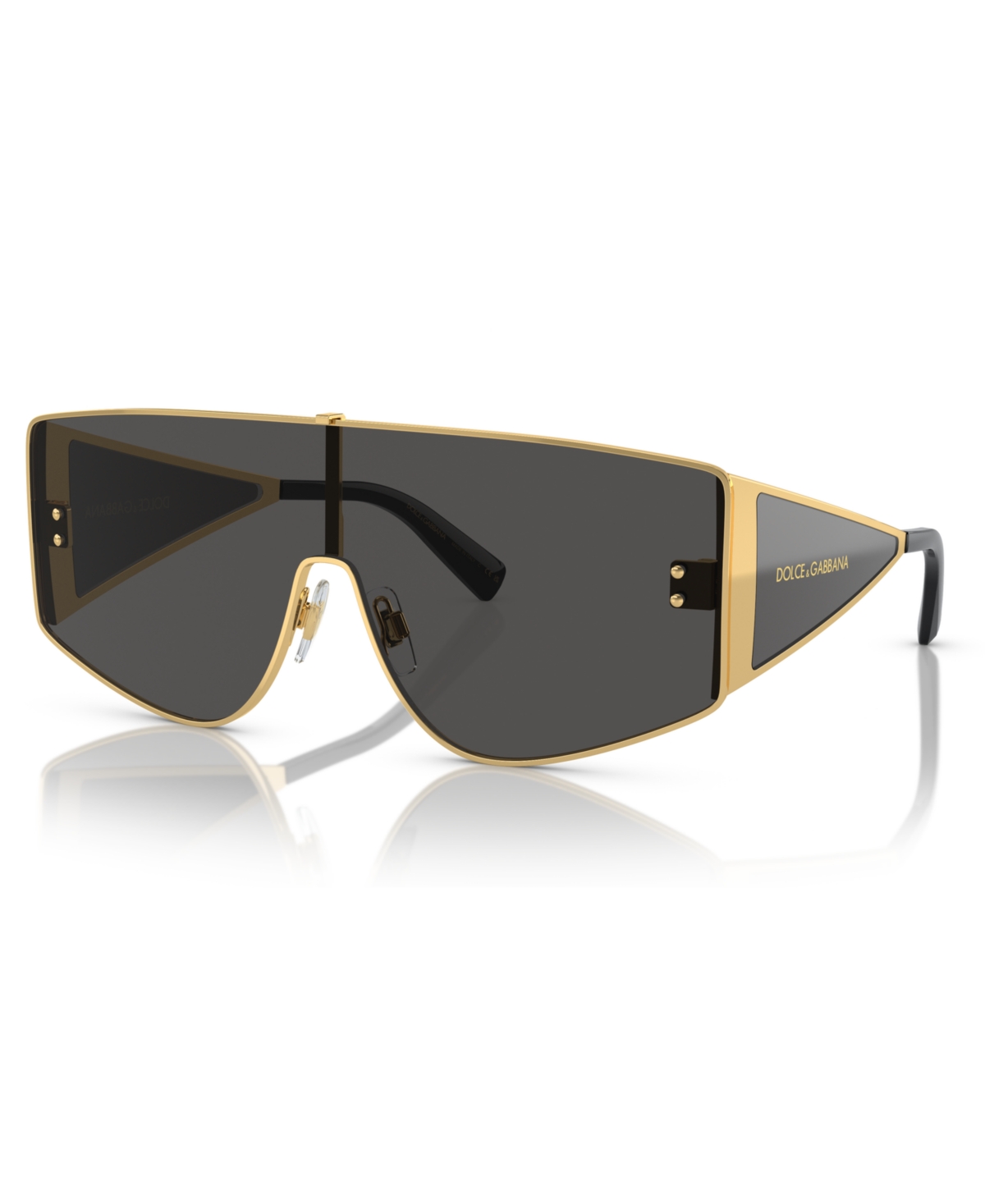 Shop Dolce & Gabbana Men's Sunglasses, Dg2305 In Gold