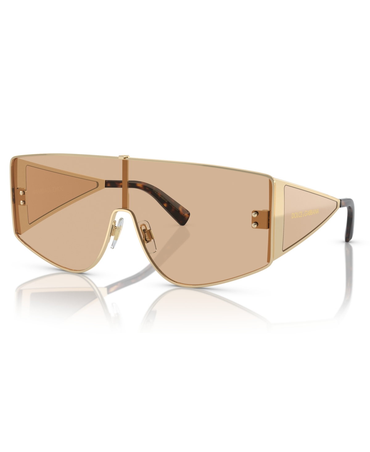 Shop Dolce & Gabbana Men's Sunglasses, Dg2305 In Light Gold