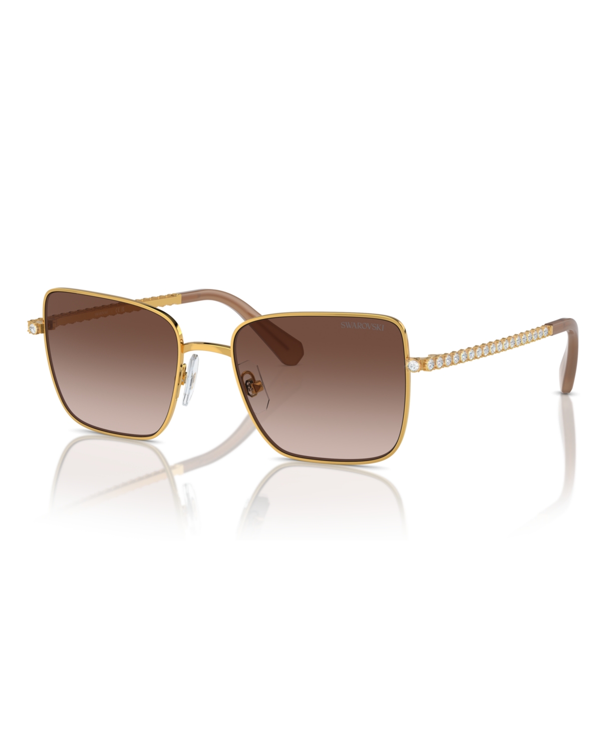 Shop Swarovski Women's Sunglasses, Sk7015 In Yellow Gold