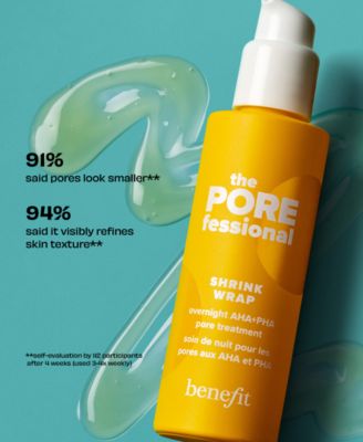 The POREfessional Shrink Wrap Overnight AHA+PHA Pore Treatment