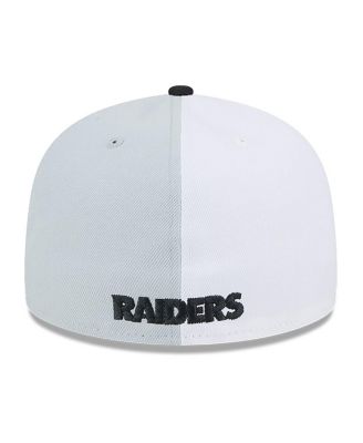 Men's Gray, Black Las Vegas Raiders 2023 Sideline 59FIFTY Fitted Hat