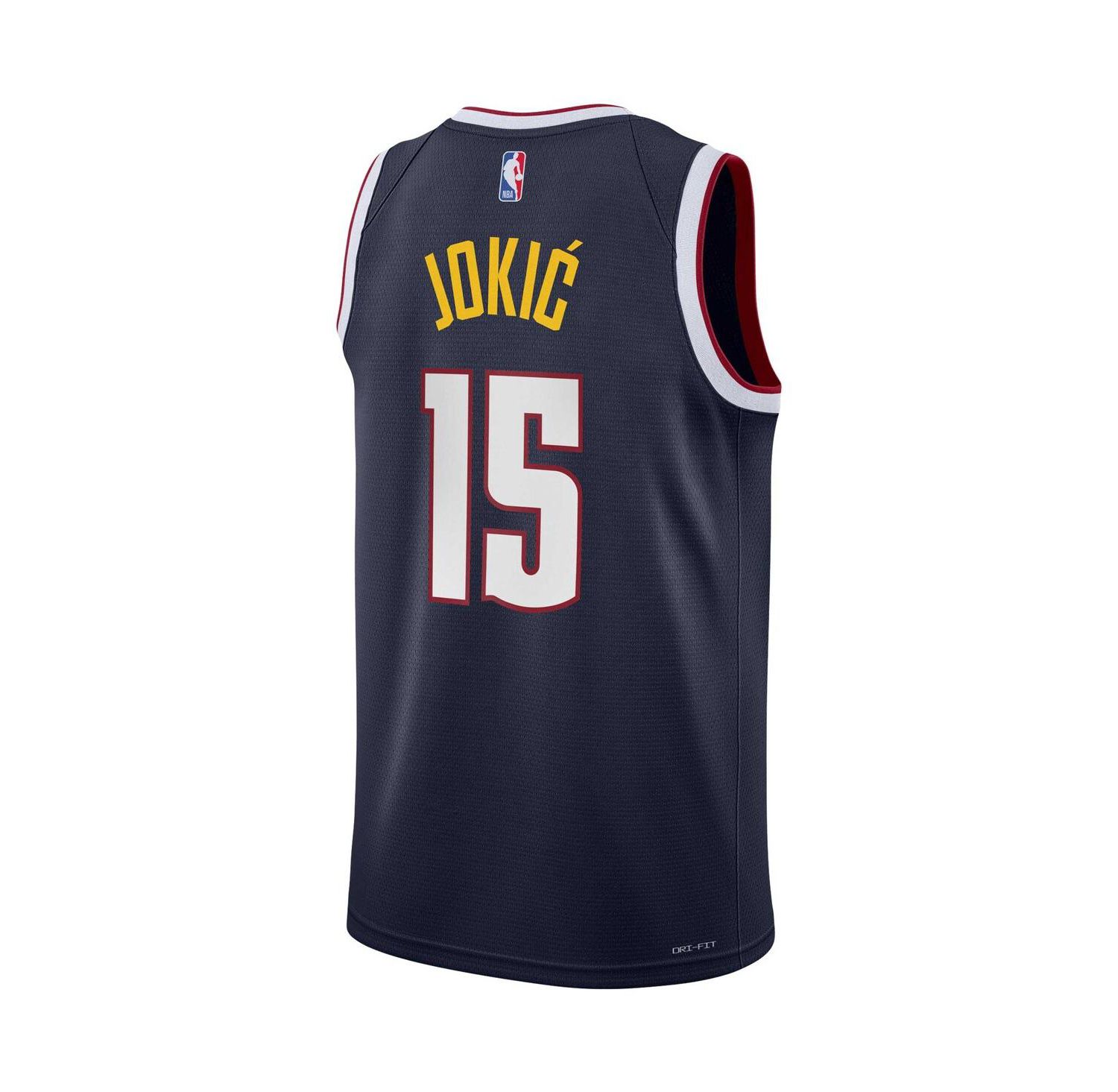 Big Boys Nikola Jokic Navy Denver Nuggets Swingman Jersey - Icon Edition