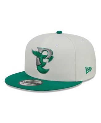 Men's Cream, Kelly Green Philadelphia Eagles City Originals 9FIFTY Snapback Hat