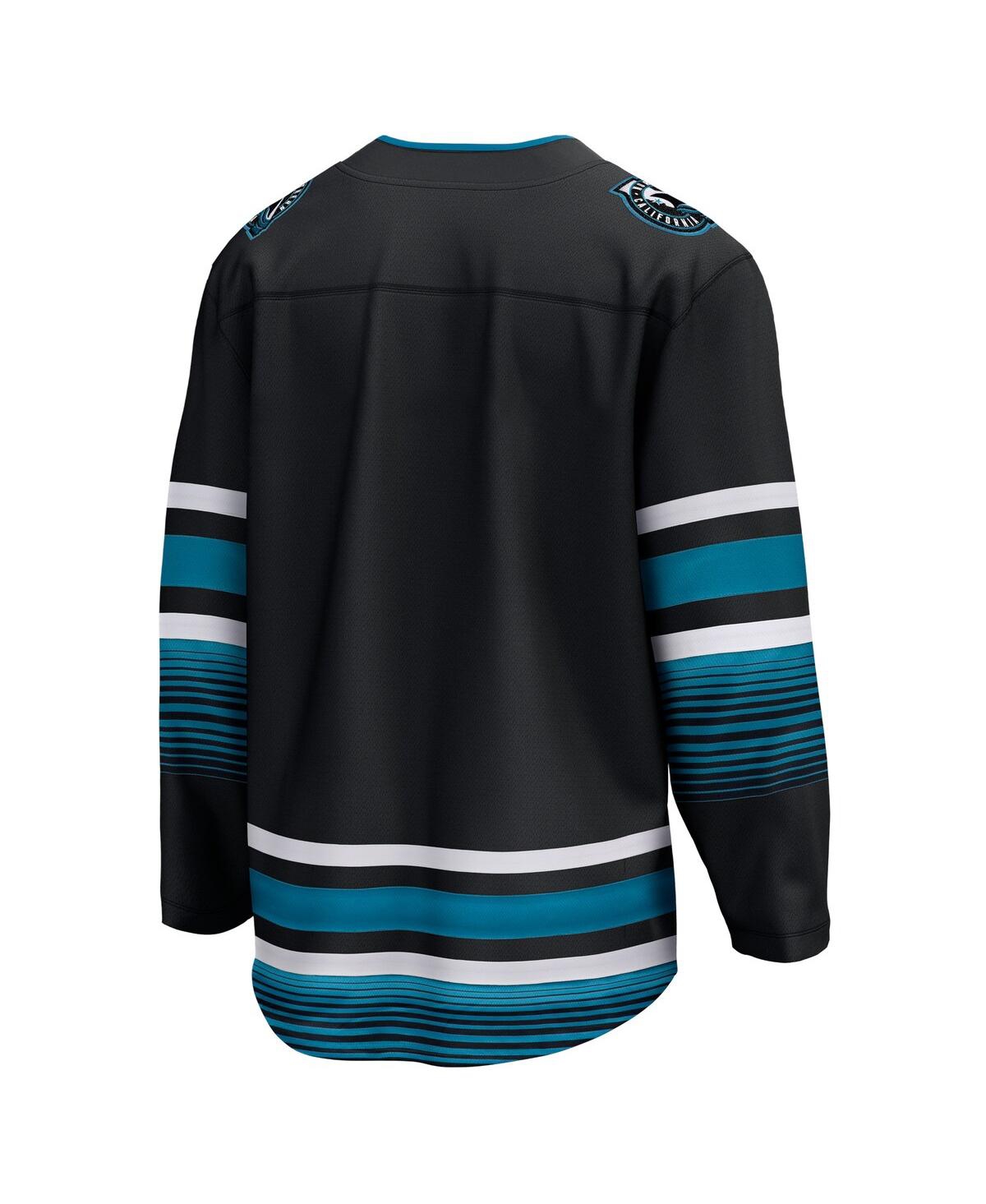 Men's FanaticsSan Jose Sharks Alternate Premier Breakaway Jersey - Black