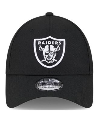 Men's Black Las Vegas Raiders 2023 NFL Crucial Catch 9FORTY Adjustable Hat