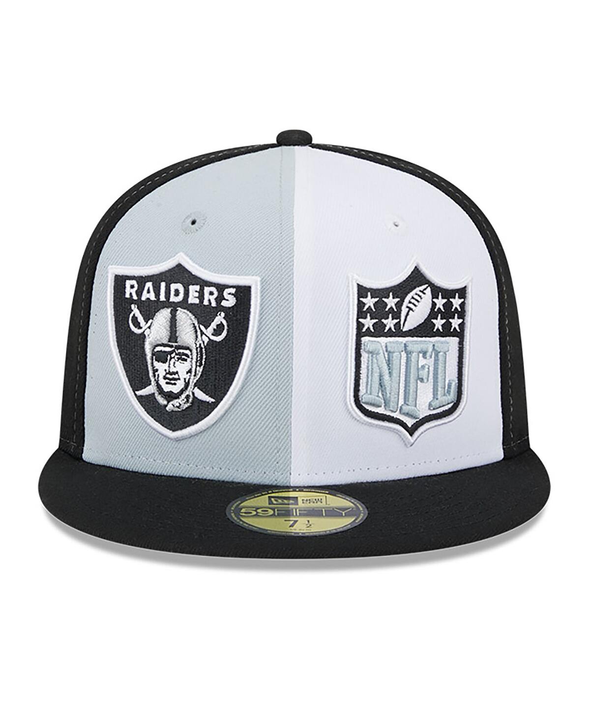 Men's New Era Black Las Vegas Raiders 2023 Sideline 59FIFTY Fitted Hat - Black