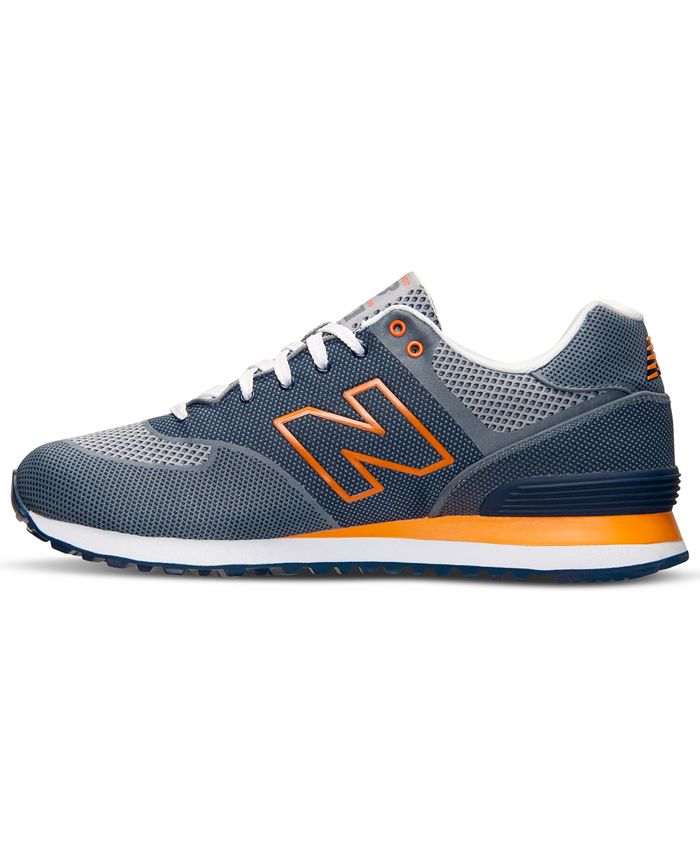 New Balance Men's 574 Woven Casual Sneakers from Finish Line & Reviews ...