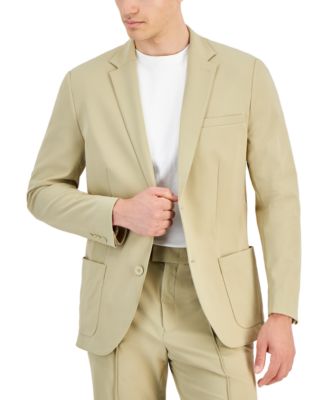 Alfani - Men's Alfatech Notch Lapel Patch Pocket Blazer