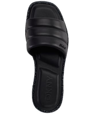 Bethea Quilted Slip-On Slide Sandals