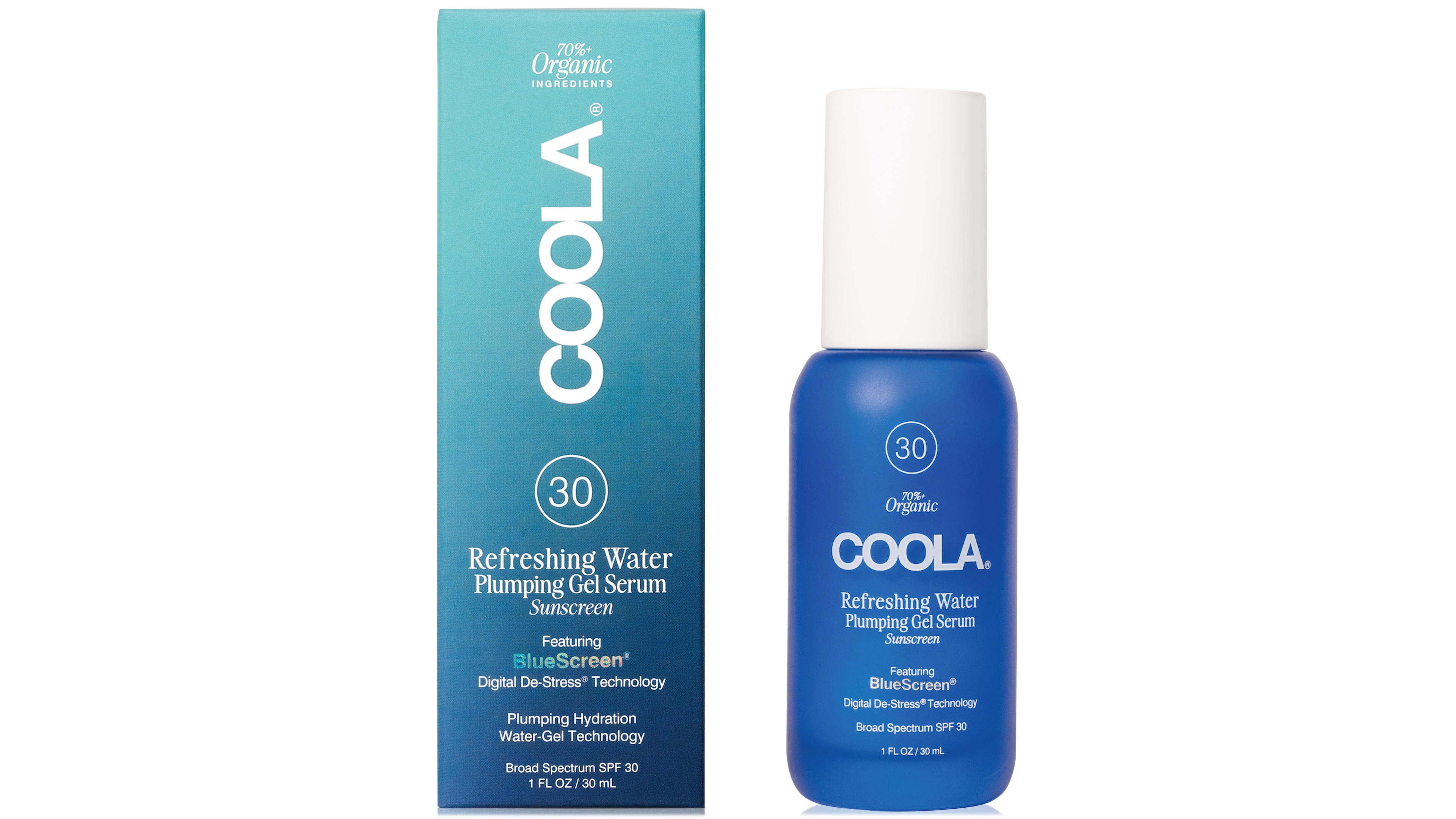 Coola Refreshing Water Plumping Gel Serum Spf 30