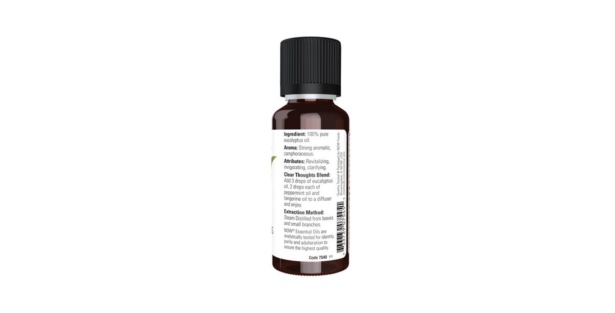 Now Foods Eucalyptus Oil, 1 Oz