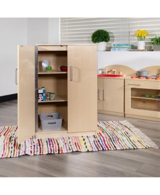 Children's Wood Refrigerator For Commercial Or Home Use - Kid Friendly Design