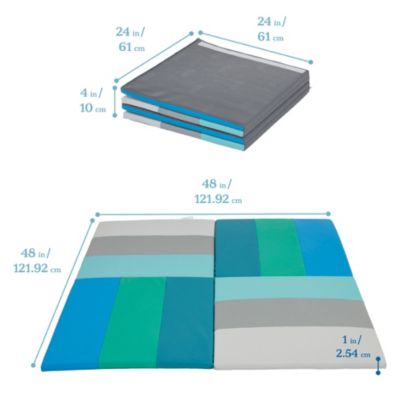 SoftZone Turning Tiles Activity Mat, Assorted