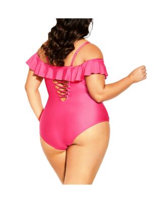 Plus Size Ingrid Ruffle 1 Piece