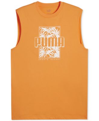 Puma - Men's ESS+ Palm Resort Logo Graphic Sleeveless T-Shirt