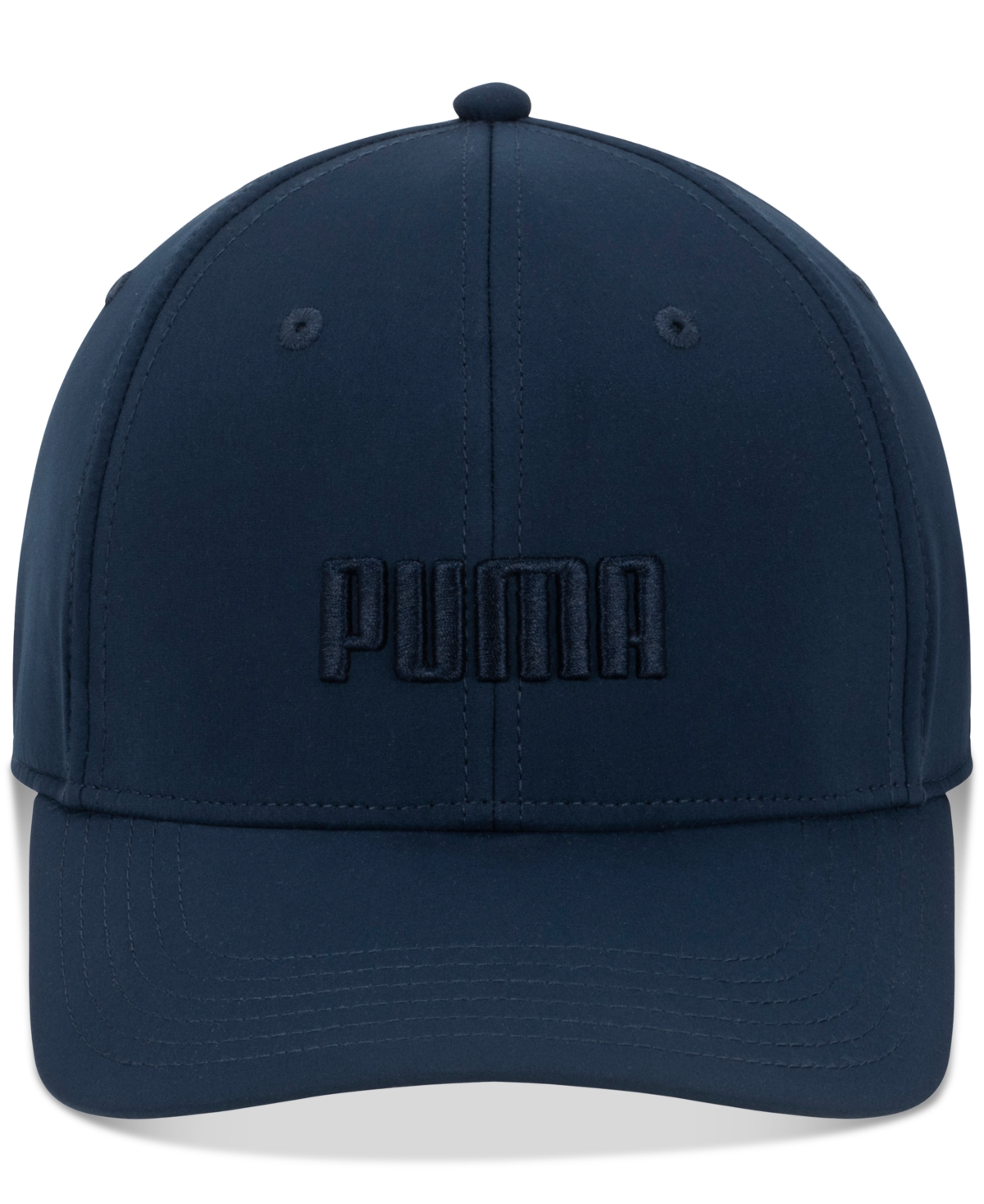 Shop Puma Men's Evercat Gains Logo Embroidered Stretch-fit Cap In Peacot