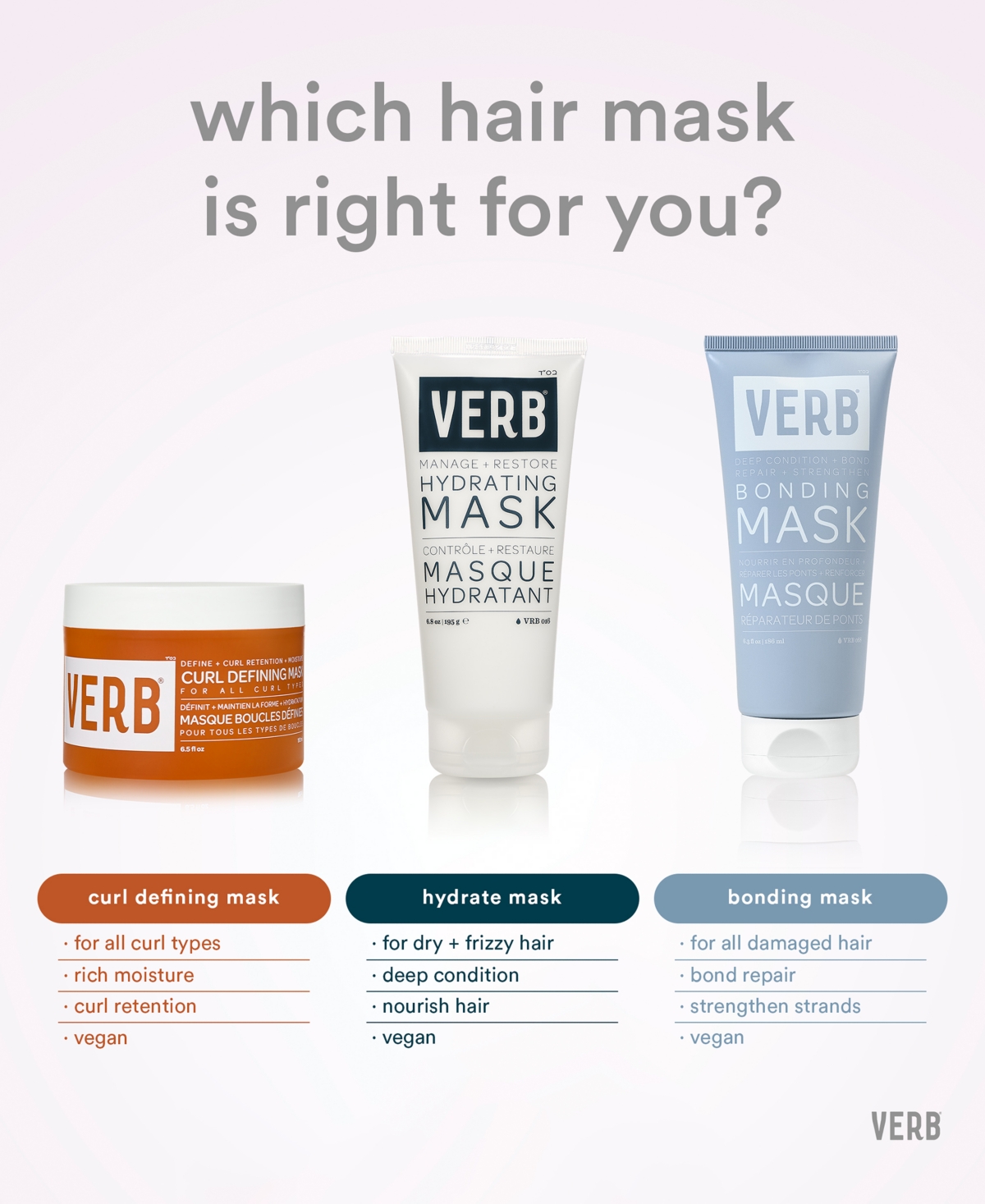 Verb Curl Defining Mask, 6.5 Oz. In No Color