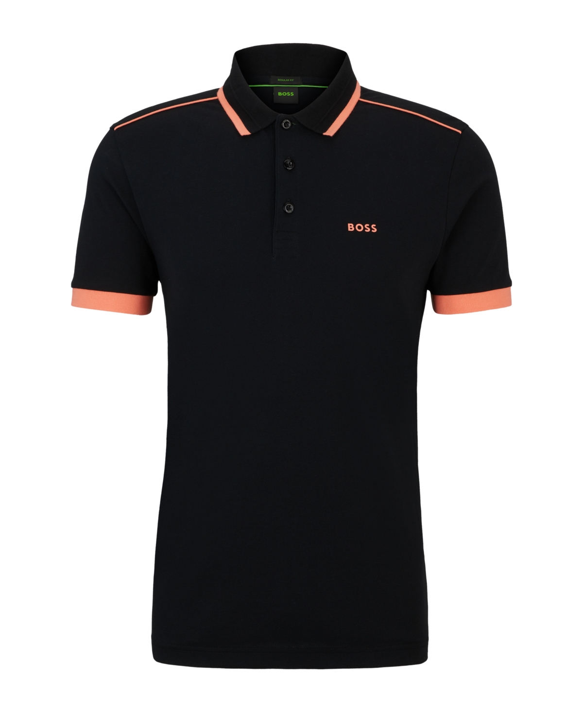 Boss by Hugo Boss Men's Contrast Stripes Polo Shirt