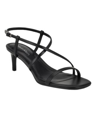 Women s Ishaya Strappy Low Heel Dress Sandals