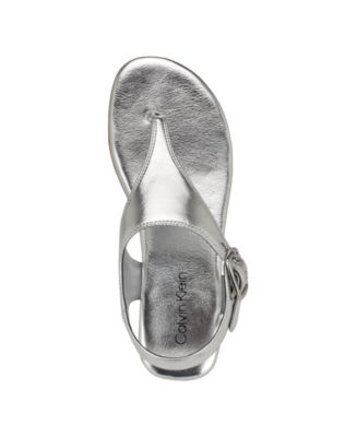 Women's Moraca Buckle T-Strap Flat Sandals