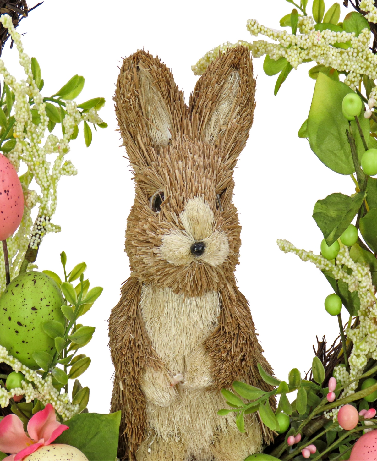 National Tree Company Bunny with Easter Eggs Wreath