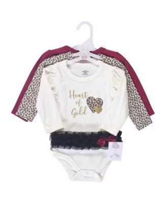 Treasure 3Pk Long Sleeve Bodysuits