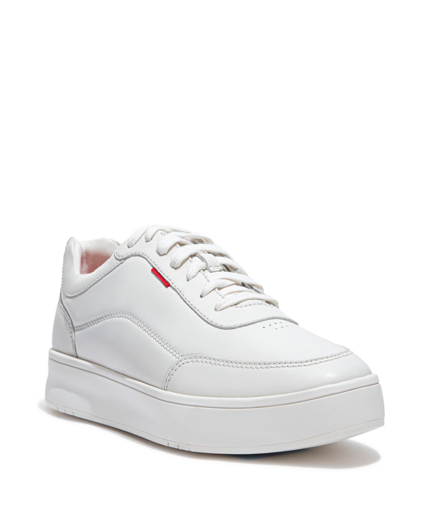 Мужские кроссовки FitFlop Rally x Leather, цвет: Белый — фото 1