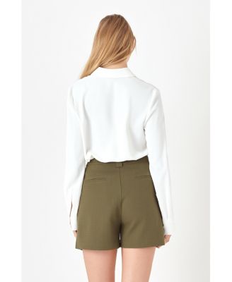 Women's Lightweight Collared Dress Shirt