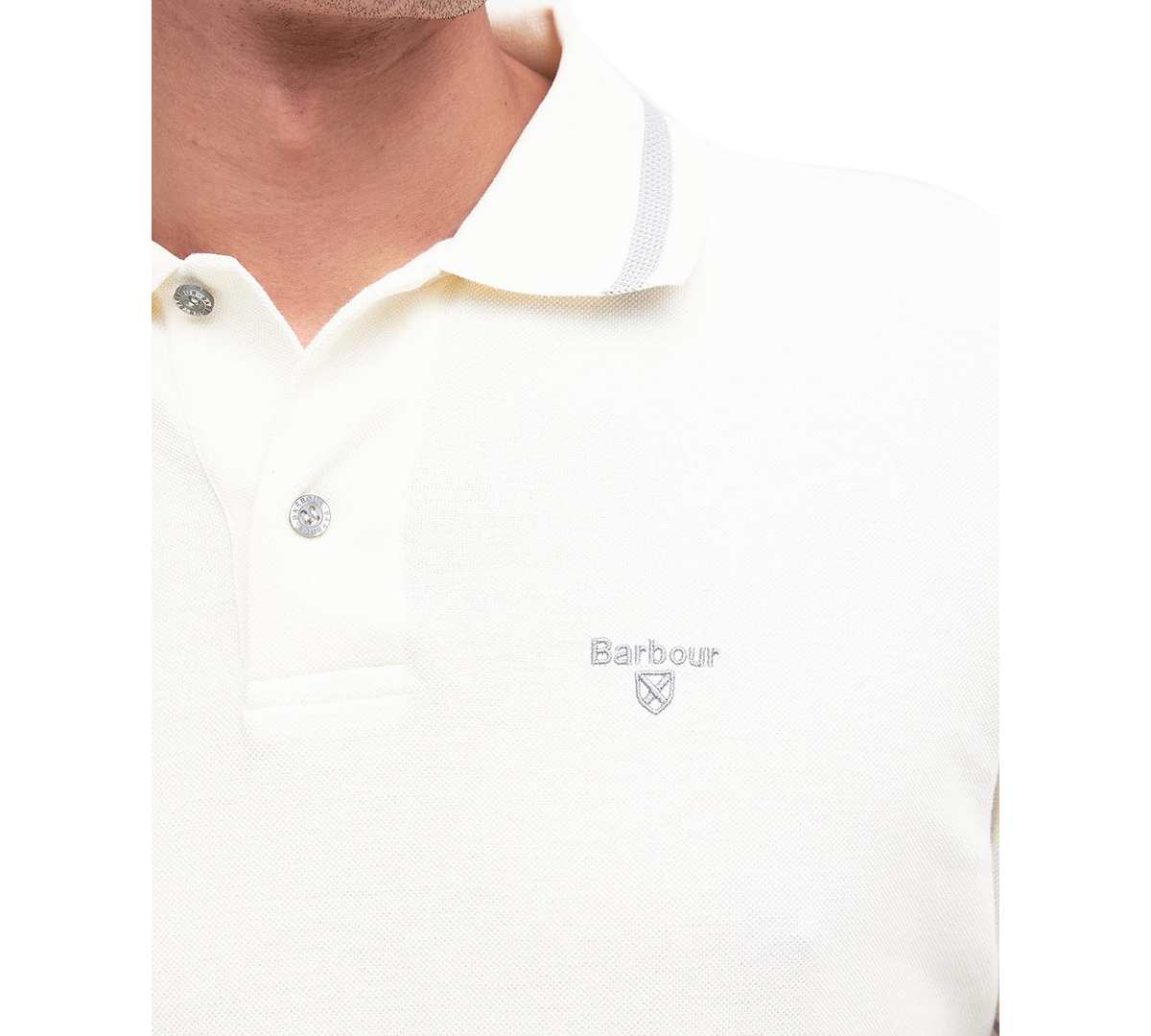Barbour Men's Newbridge Tipped Pique Polo Shirt