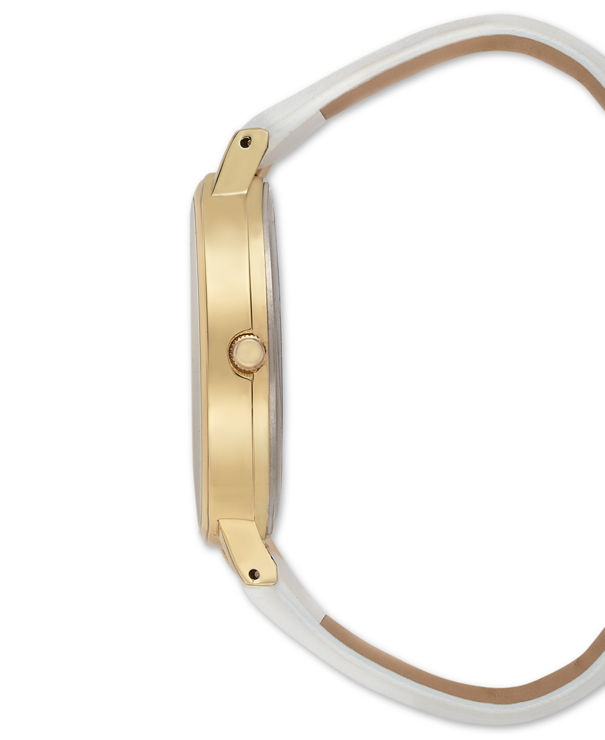 I.n.c. International Concepts Women'sStrap Watch 39mm Set, Created for Macy's - White