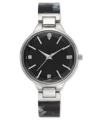 I.N.C. International Concepts Women s Black Bracelet Watch 36mm Created for Macy s Macy s