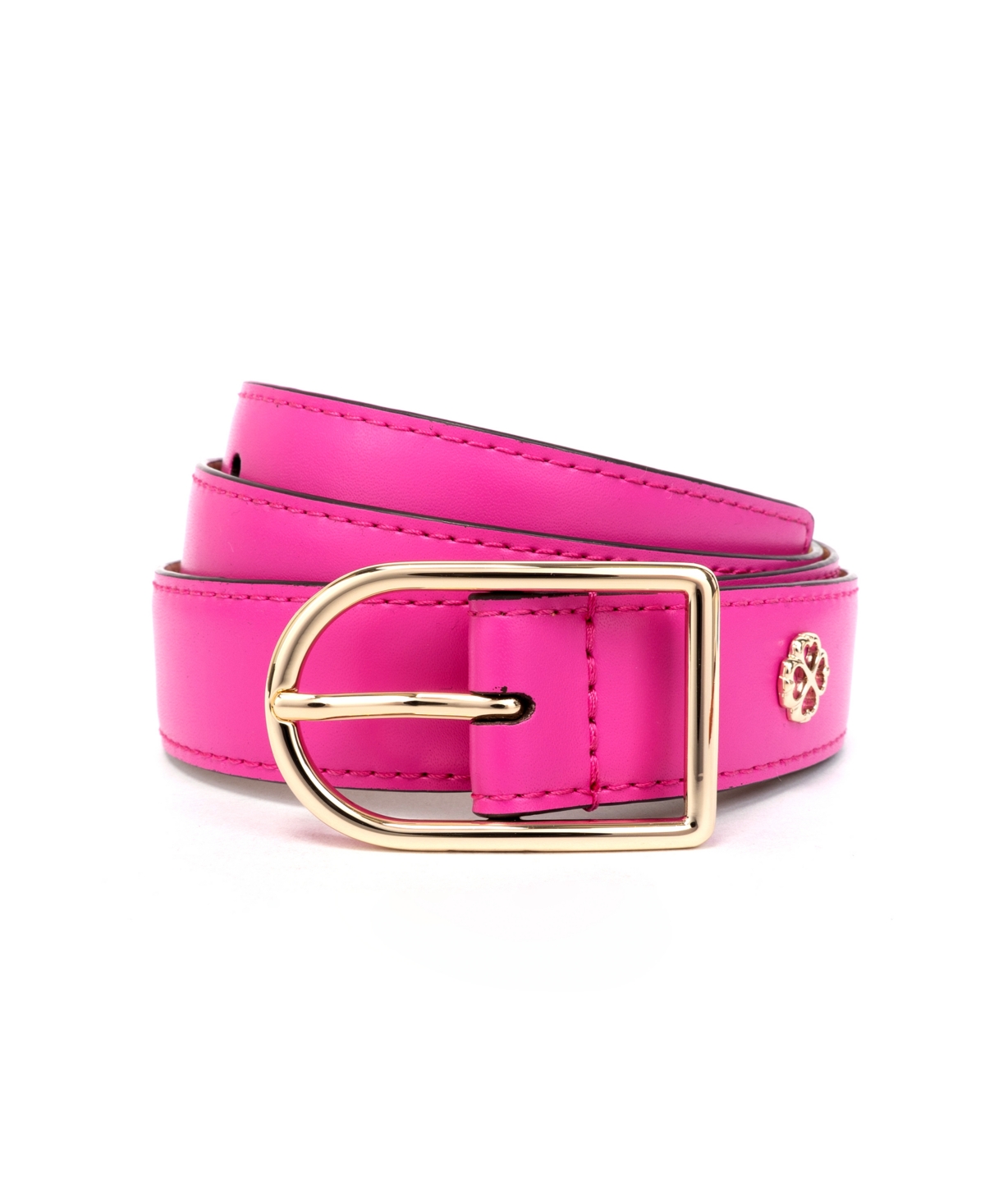 Kate Spade Women's 25mm Belt With Asymmetrical Buckle In Rhododendron Grove