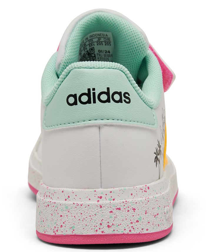 Adidas Grand Court x Disney Shoes Kids - Kids - Cloud White / Spark / Pulse Magenta - 1