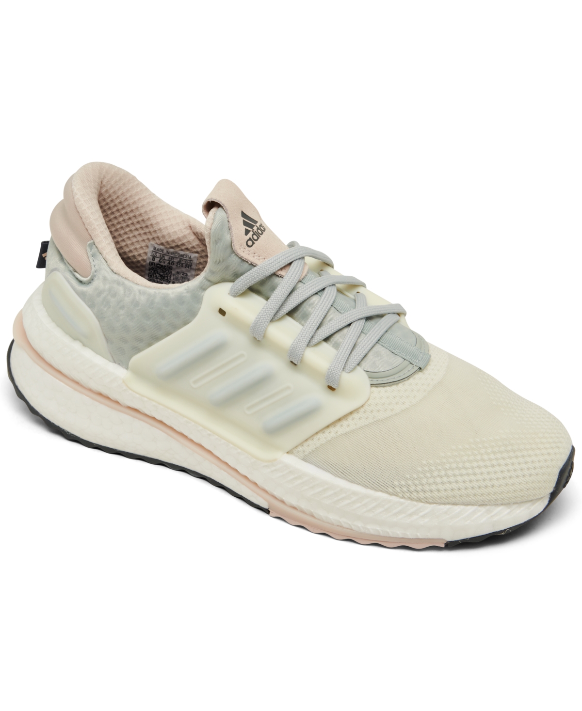 Adidas Originals Women's X_plr Boost Casual Sneakers From Finish Line In Ivory,gray Five,putty Mauve