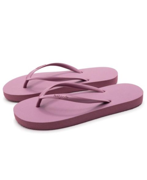 Женские сандалии Feelgoodz Slimz Core Premium Rubber Flip-Flop Thong, цвет: Яркий фиолетовый