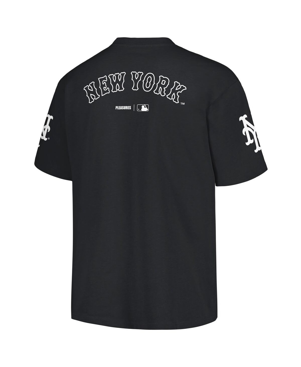Men's PleasuresNew York Mets Team T-shirt - Black